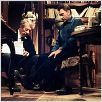 El hombre del tren : foto Jean Rochefort, Johnny Hallyday