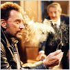 El hombre del tren : foto Johnny Hallyday