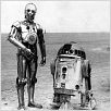Star wars: Episodio IV - Una nueva esperanza (La guerra de las galaxias) : foto Anthony Daniels, George Lucas, Kenny Baker