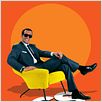 OSS 117. El Cairo, nido de espías : cartel Jean Dujardin, Michel Hazanavicius