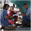 Por fin viuda : foto Choukri Gabteni, Franck Pitiot, Isabelle Mergault, Julien Cafaro