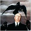 Los pájaros : foto Alfred Hitchcock