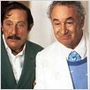 Cómicos en apuros : foto Jean Rochefort, Patrice Leconte, Philippe Noiret
