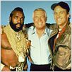 El Equipo A : foto Dwight Schultz, George Peppard, Mr. T
