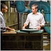 Destino oculto : foto Anthony Mackie, George Nolfi, Matt Damon
