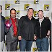 Iron Man 3 : foto Don Cheadle, Jon Favreau, Kevin Feige, Robert Downey Jr., Shane Black