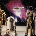 Star Wars : Episodio V - El imperio contraataca : Foto Anthony Daniels, Carrie Fisher, Irvin Kershner, Kenny Baker, Mark Hamill