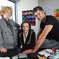 foto Francois Vincentelli, Michèle Moretti, Natacha Lindinger
