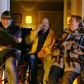 Foto Anna Böger, Charly Hübner, Rolf Hoppe