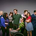 Foto Amber Riley, Chord Overstreet, Chris Colfer, Darren Criss, Dot Jones