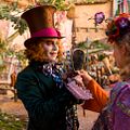 Alicia a través del espejo : Foto Johnny Depp, Mia Wasikowska