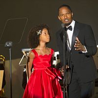 Annie : Foto Jamie Foxx, Quvenzhané Wallis