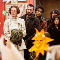 Snowpiercer (Rompenieves) : Foto Chris Evans, Ko Asung, Luke Pasqualino, Tilda Swinton