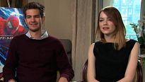 <strong>Dane DeHaan, Jamie Foxx, Andrew Garfield, Emma Stone</strong> Interview 2: The Amazing Spider-Man 2: El poder de Electro
