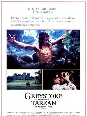 Greystoke, la leyenda de Tarzán, el rey de los monos