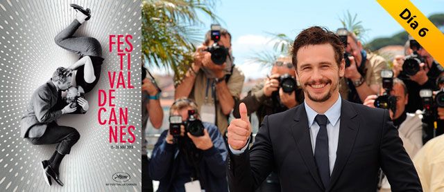 James Franco sorprende en Cannes