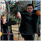 Les Adoptés : foto Denis Ménochet, Mélanie Laurent
