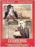 La carta final