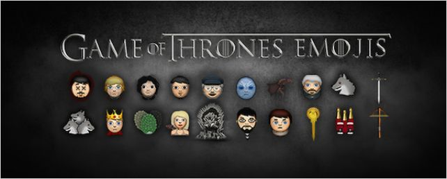 'Juego de tronos': ¡Mira los protagonistas de la serie como emoticonos de Whatsapp! 'Juego de tronos': ¡Mira los protagonistas de la serie como emoticonos de Whatsapp!