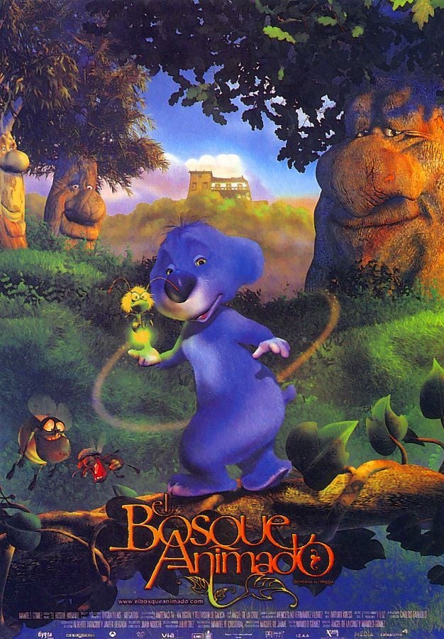 El bosque animado Película 2001