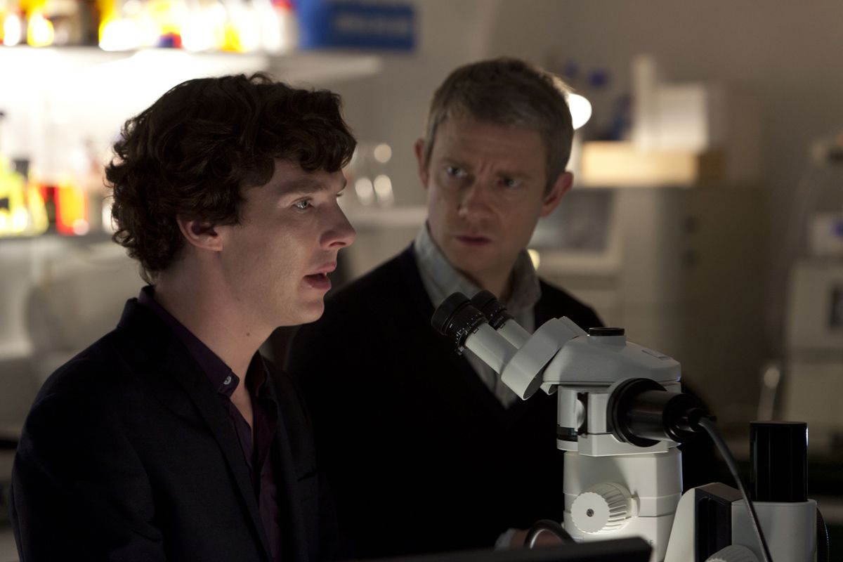Foto de Martin Freeman - Cartel Benedict Cumberbatch, Martin Freeman ...