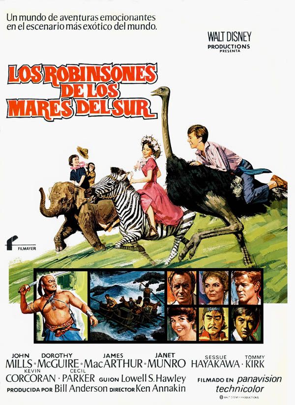 Los Robinsones De Los Mares Del Sur Pelicula 1960 Sensacine Com