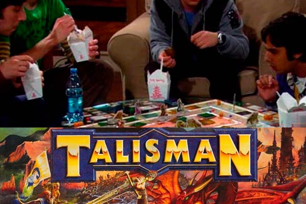 TALISMAN: 14 juegos de mesa a los que juegan en 'The Big Bang Theory