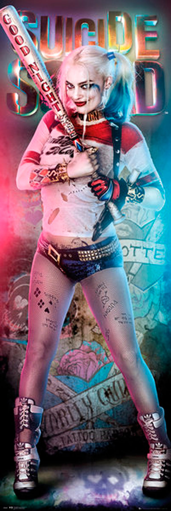 Escuadrón Suicida Margot Robbie Deslumbrante Como Harley Quinn En Los Nuevos Pósteres