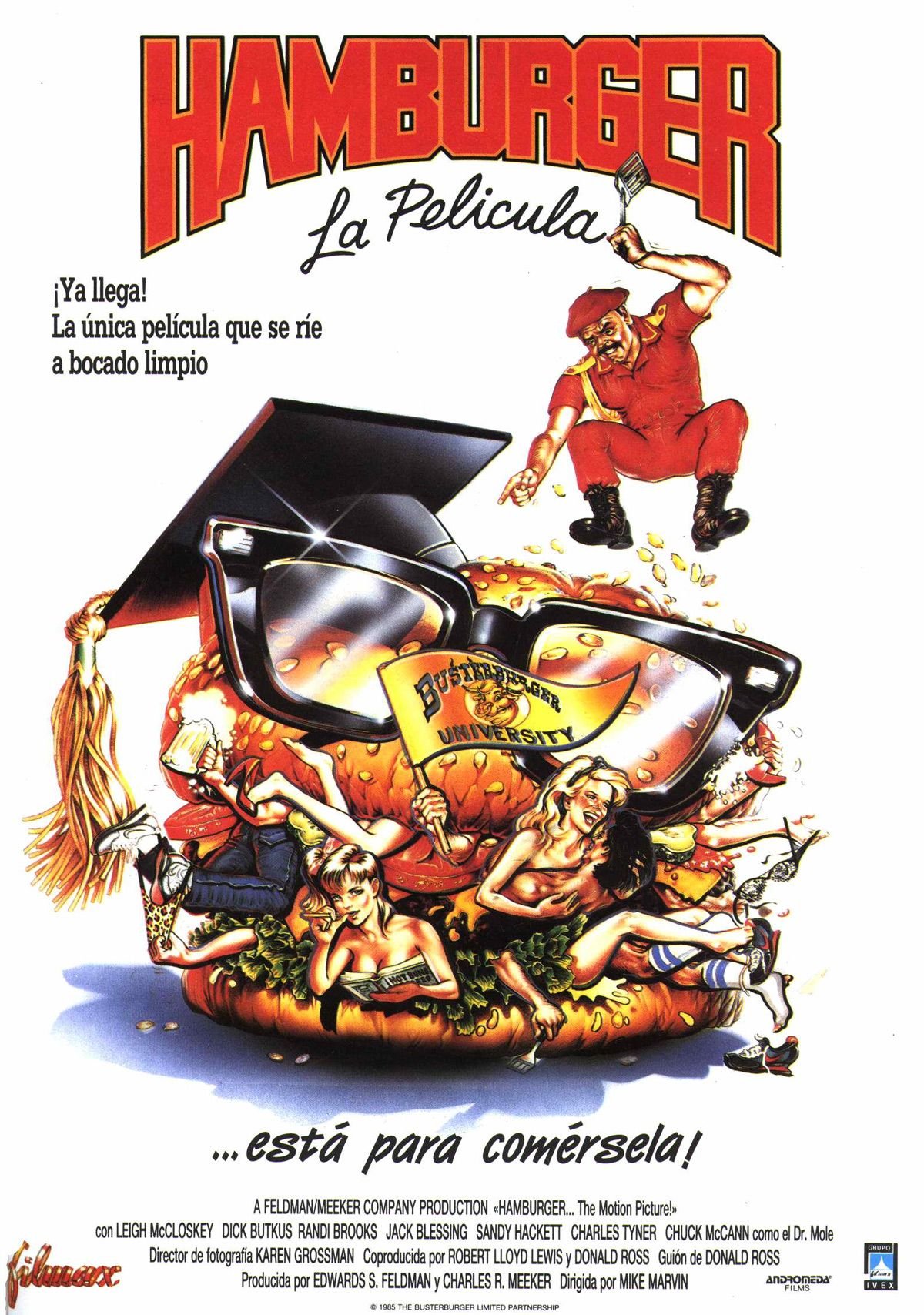 Hamburger, la película Película 1986