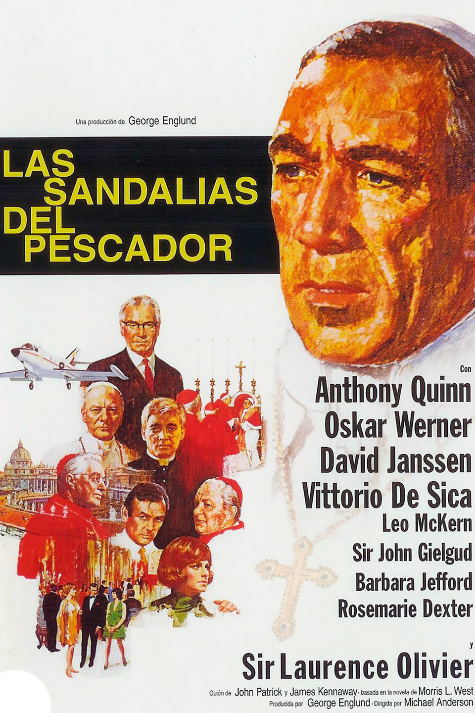 Las sandalias del pescador - Película 1968 - SensaCine.com - Pelicula Las Sandalias Del Pescador En Español Completa