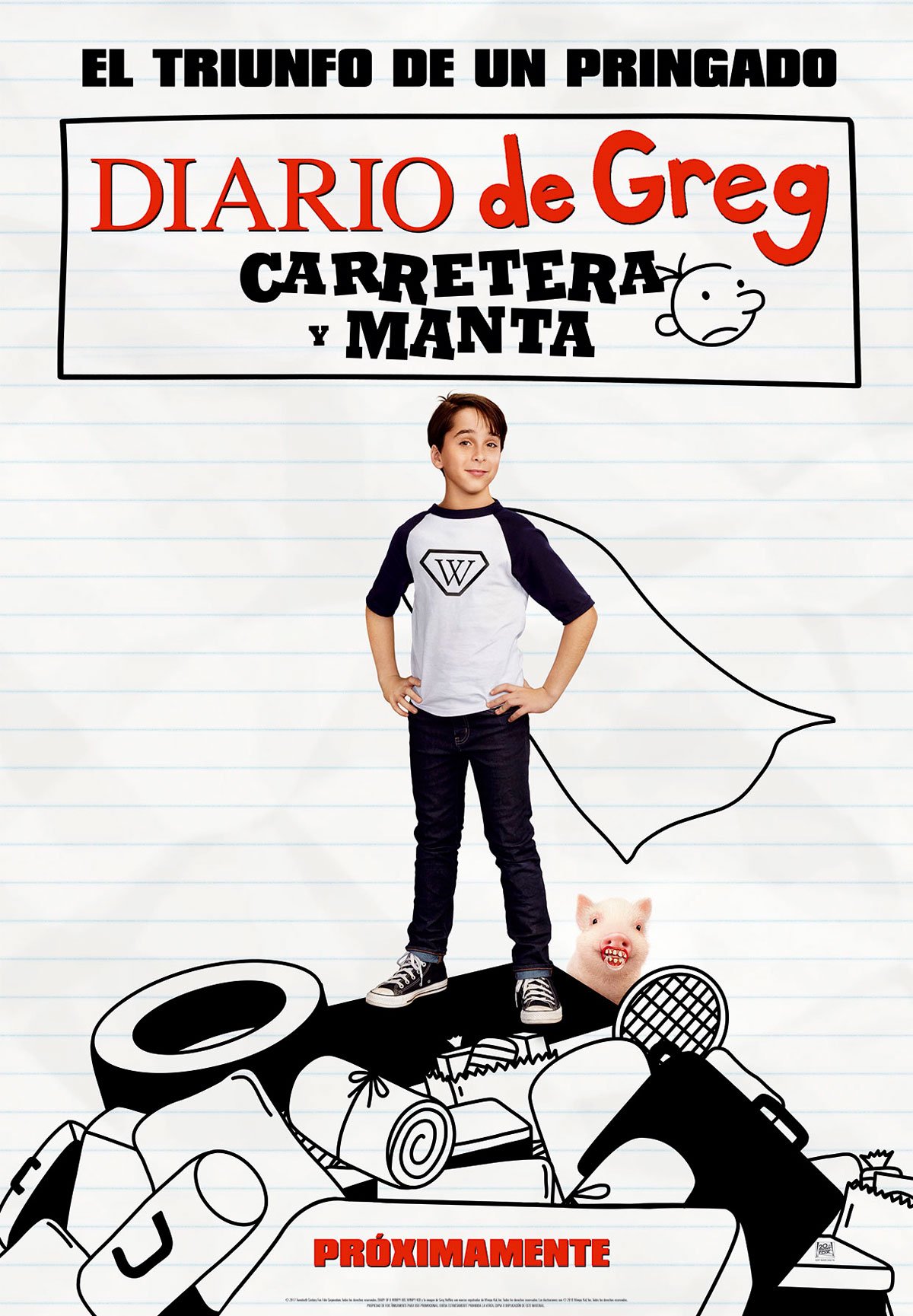 Cartel de la película Diario de Greg Carretera y manta Foto 3 por un