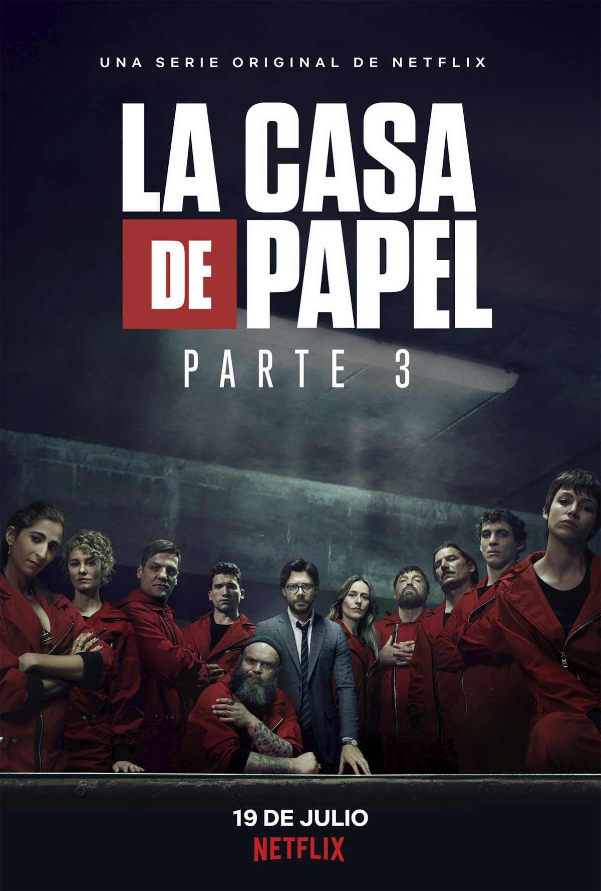 Cartel La Casa De Papel Temporada 3 Poster 2 Sobre Un Total De 8