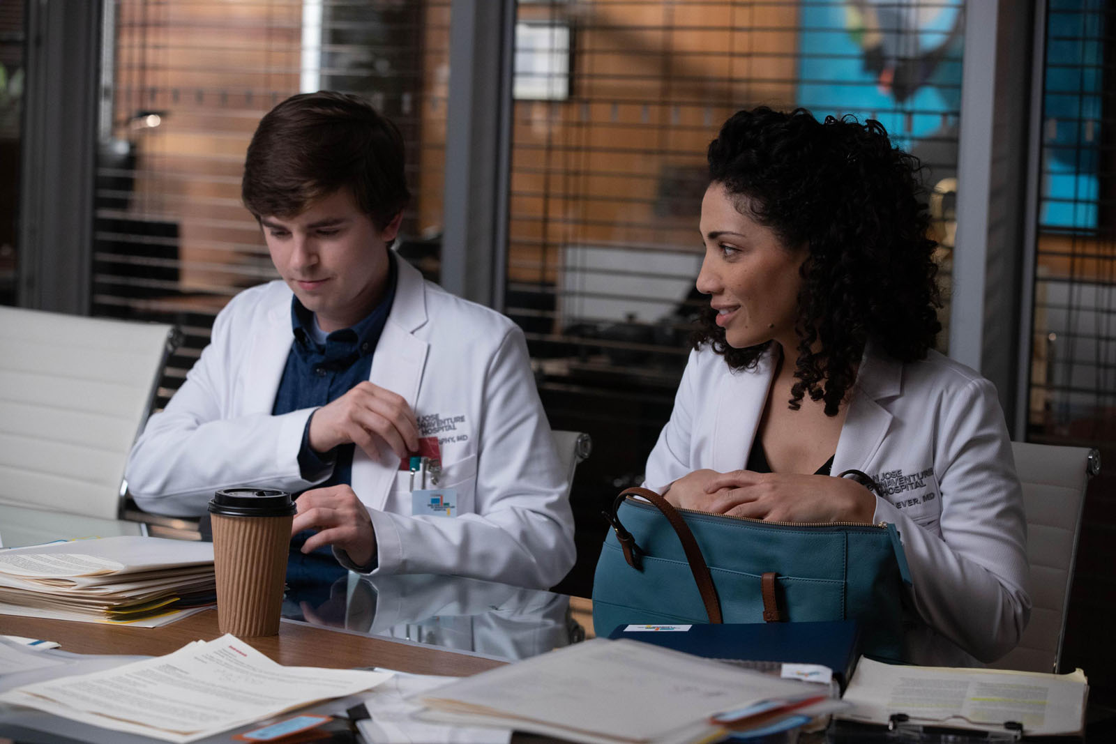 The Good Doctor Foto Freddie Highmore Jasika Nicole 36 Sobre Un Total De 268