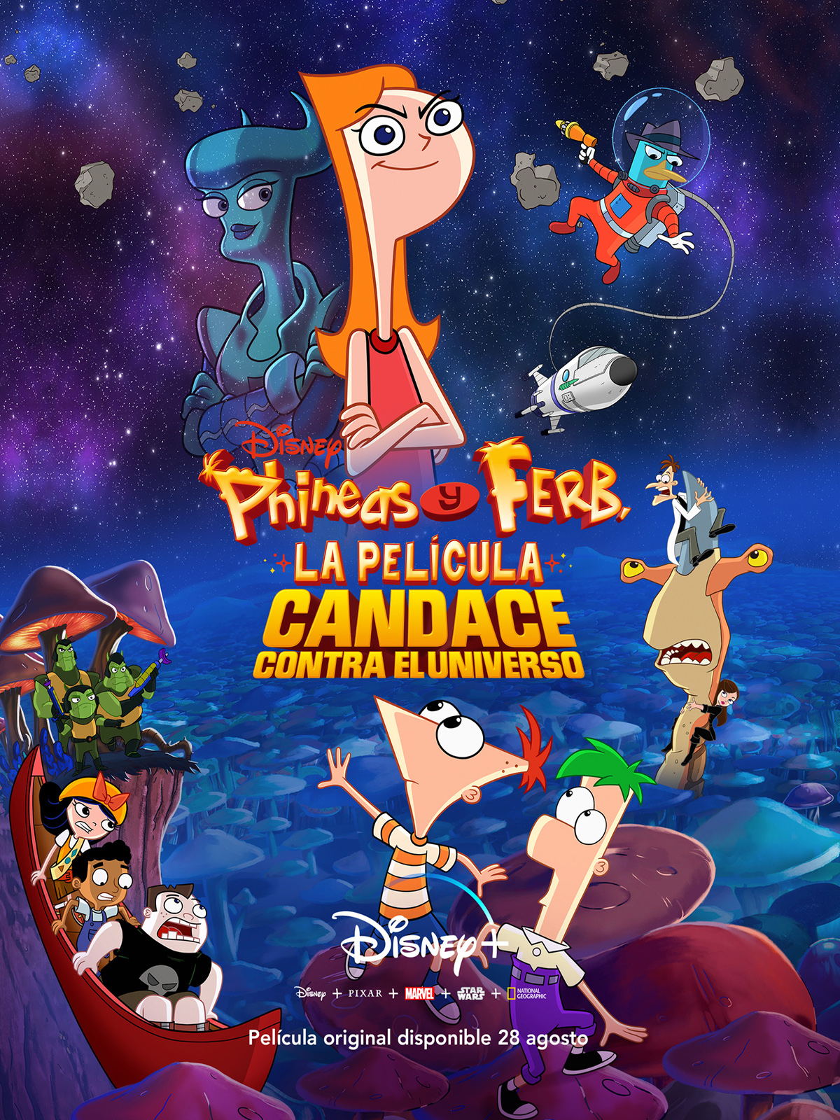 Phineas Y Ferb La Película Candace Contra El Universo Película 2020