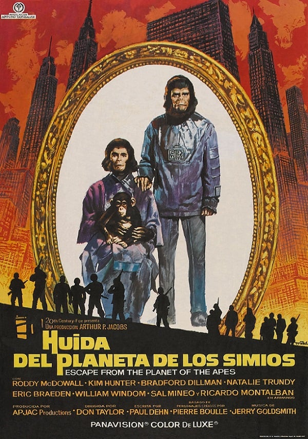 Huida Del Planeta De Los Simios Película 1971 7502