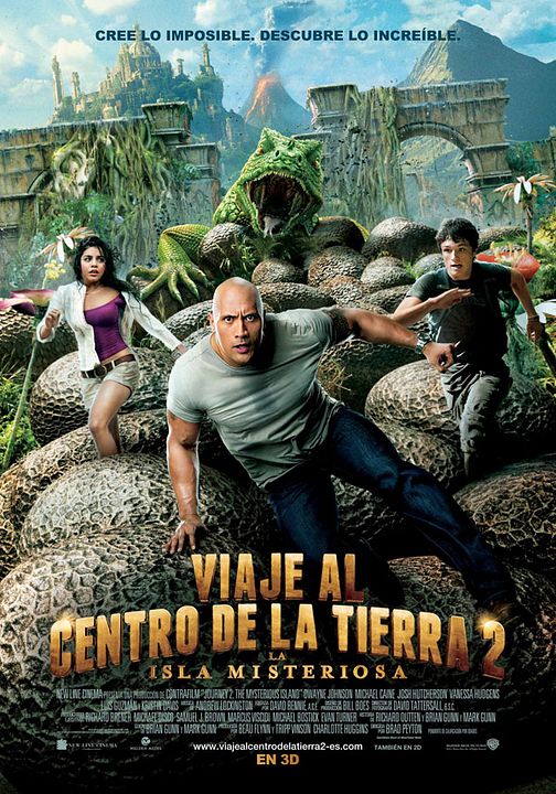Viaje al centro de la Tierra 2: La isla misteriosa : cartel