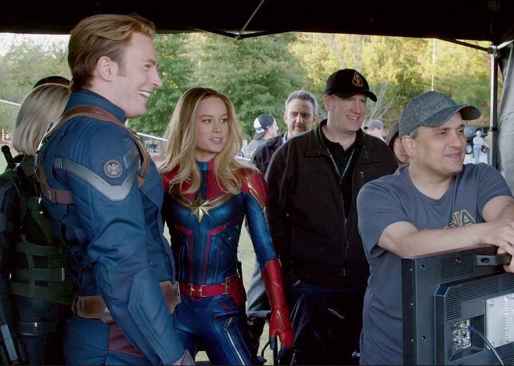 Chris Evans y Brie Larson