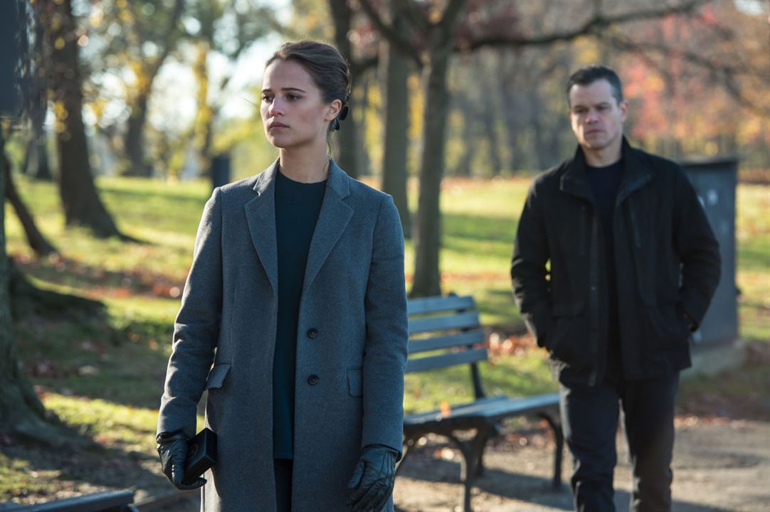 Jason Bourne : Foto Alicia Vikander, Matt Damon