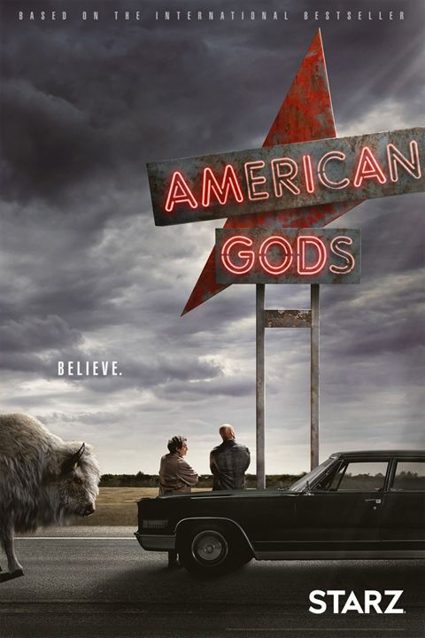 Resultado de imagen de poster american gods