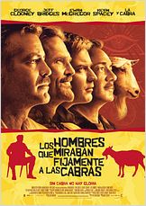 Los hombres que miraban fijamente a las cabras Los hombres que miraban fijamente a las cabras
