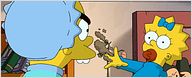 Maggie Simpson y otras estrellas de televisión nominadas a los Oscar 2013