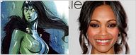 'Guardianes de la galaxia': Zoe Saldana negocia para ser Gamora