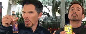 'Vengadores: Infinity War': Doctor Strange, Iron Man, Hulk y Wong se van a comer juntos en esta imagen del rodaje 'Vengadores: Infinity War': Doctor Strange, Iron Man, Hulk y Wong se van a comer juntos en esta imagen del rodaje
