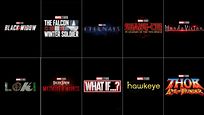 Todos los actores y personajes de las películas y series de la Fase 4 de Marvel Studios Todos los actores y personajes de las películas y series de la Fase 4 de Marvel Studios
