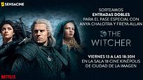 SORTEAMOS ENTRADAS DOBLES PARA LA PROYECCIÓN ESPECIAL DE 'THE WITCHER' EN MADRID CON LA PRESENCIA DE LAS ACTRICES ANYA CHALOTRA Y FREYA ALLAN SORTEAMOS ENTRADAS DOBLES PARA LA PROYECCIÓN ESPECIAL DE 'THE WITCHER' EN MADRID CON LA PRESENCIA DE LAS ACTRICES ANYA CHALOTRA Y FREYA ALLAN