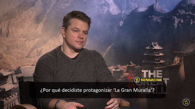 Entrevista a Matt Damon