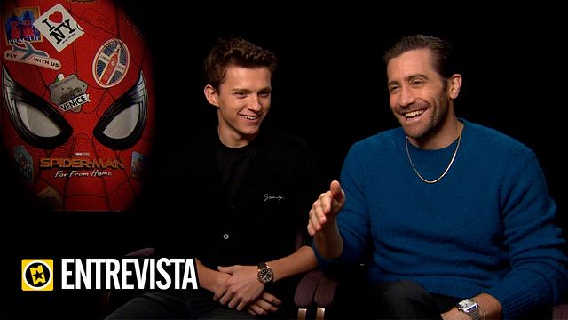 Jake Gyllenhaal, Tom Holland Entrevista 3: Spider-Man: Lejos de casa