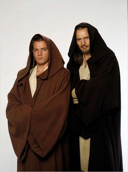 Star Wars: Episodio I - La amenaza fantasma : foto Ewan McGregor, George Lucas, Liam Neeson