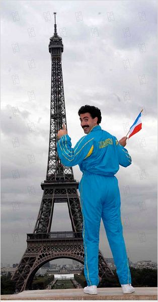 Borat : Foto Larry Charles, Sacha Baron Cohen