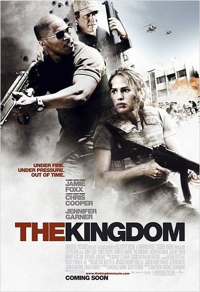 La sombra del reino : cartel Chris Cooper, Jamie Foxx, Jennifer Garner, Peter Berg